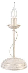 Lampă de masă ANTON 1xE14/60W/230V patină albă