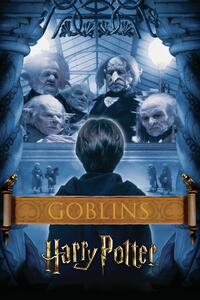 Poster de artă Harry Potter - Goblins, (26.7 x 40 cm)