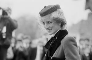 Fotografie Princess Diana in Bristol, Len Trievnor