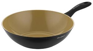 Florina Tigaie WOK din aluminiu AmVegan de MateuszGessler, 28 cm