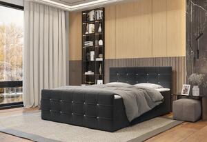 Pat boxspring tapitat NOEMI + topper, 180x200, Enjoy 25
