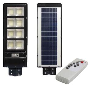 Lampa solara stradala, LED putere 360W, luminozitate 8000lm, senzor miscare si amurg, 6000K, incarcare 6-8 ore