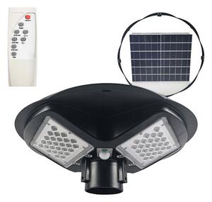 Lampa solara LED 150W, 7500 lm, 5000K, senzor crepuscular si de miscare, cu telecomanda, IP65