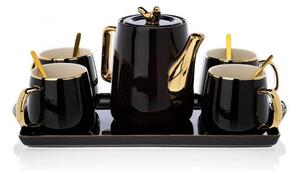Set de ceai NOAH negru/auriu