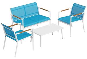 Outsunny canapele terasă relax metal | Aosom Romania