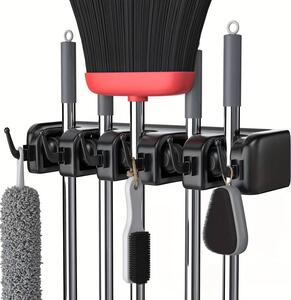 Organizator 5 sloturi, 6 carlige, pentru maturi si mopuri
