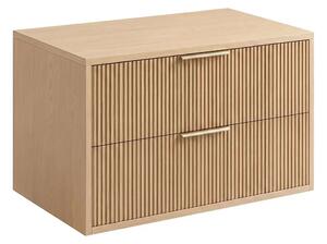 Rea Mono dulap 80x47x48 cm sub chiuveta pe perete bej REA-M0409