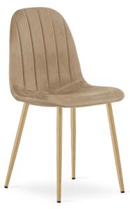 Scaun de masa PADVA VELVET, maro