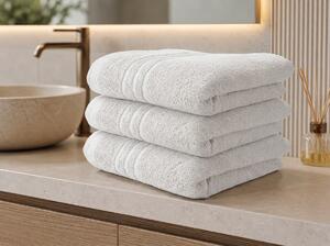 Prosop Classic 70 x 140 cm alb, 100% bumbac