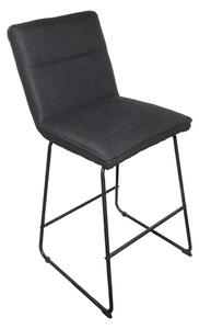 Scaun de bar Essential Negru 53x64.5x107 cm