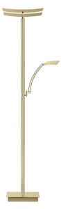 HELL Lampadar LED Andy, crem, înălțime 185 cm, metal, CCT, 3 becuri, reglabil, Bej, Camera de zi / sufragerie, Metal, Modern, Lumină de lectură