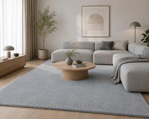 Covor Living Dormitor, Soft Rimini 71481 090, Albastru Deschis 120x170