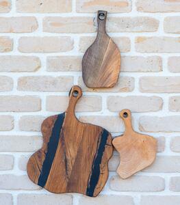 Set 3 tocătoare Deep Forest Fragments – 41x30x3 cm