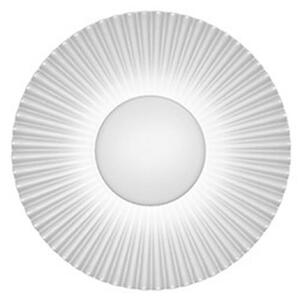 HELL Aplică de perete cu LED Shelley, albă, Ø 16 cm, metal, Alb, Camera de zi / sufragerie, Metal, Modern