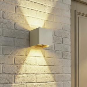Lampă modernă de perete pentru exterior bej, cu LED inclus, 2 lumini IP54 - Edwin