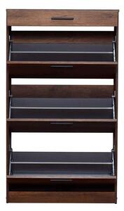 Pantofar Adore, 3 compartimente, capacitate 18 perechi incaltaminte, 75x128x29 cm