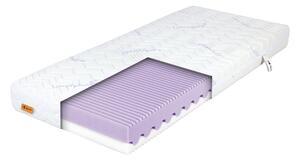 Saltea înaltă din spumă Violletta 80x200x20 - husă Lavender