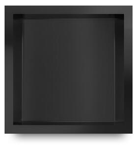 Oltens Grotta raft de nișă 30 cm negru 97000300