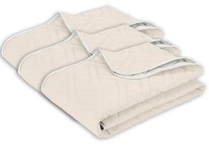 3x Pătură 2în1 Essentials Dormeo Crem 140x200
