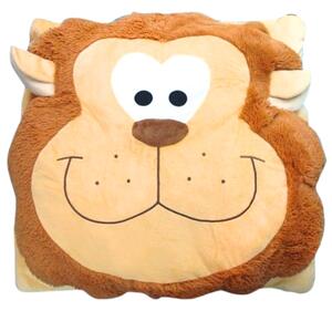 Perna pentru copii CUDDLI FRIENDS 70x70 cm plus - mai multe culori Culoare: Maro