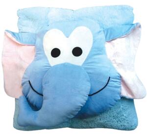 Perna pentru copii CUDDLI FRIENDS 70x70 cm plus - mai multe culori Culoare: Albastru