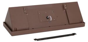 Brilagi - Aplica LED de exterior TRIANGLE, 42W/230V, maro, IP65