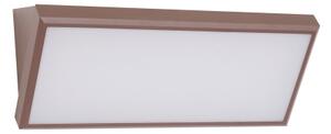 Brilagi - Aplica LED de exterior TRIANGLE, 42W/230V, maro, IP65