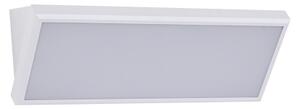 Brilagi - Aplică LED de exterior TRIANGLE cu senzor, LED/42W/230V, alb, IP65