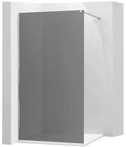 Paravan de dus Mexen Kioto WALK-IN 8mm, 70x200 cm, sticla gri (grafit), 800-070-000-00-40