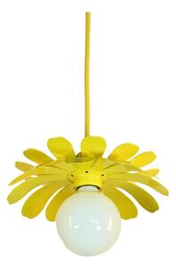 Bohemia-Design - Lustră suspendată pe cablu 1xE27/60W/230V, galbenă