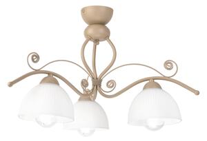 Brilagi - Lustră aplicată ANTICO MODERN 3xE27/60W/230V, bej