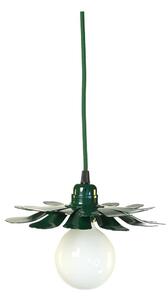 Bohemia-Design - Lampă suspendată pe cablu 1xE27/60W/230V verde