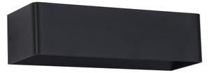 Brilagi - Aplica LED de exterior DONNANI, 12W, 230V, 30 cm, negru, IP44