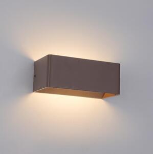 Brilagi - Aplică de perete LED pentru exterior DONNANI LED/7W/230V maro IP44