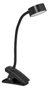 Ledvance - Lampă de masă LED CYLINDER cu clemă și comutator tactil dimabil LED/4,8W/5V 3000-6500K neagră