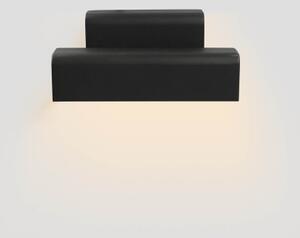 FARO 70294 BALIC - Aplica LED de exterior, 8W, 230V, temperatură de culoare comutabilă 3000/4000/6500K, IP65, negru