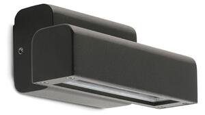 FARO 70294 BALIC - Aplica LED de exterior, 8W, 230V, temperatură de culoare comutabilă 3000/4000/6500K, IP65, negru