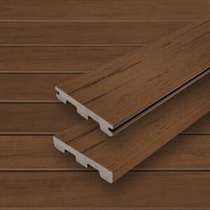 Podele terasă WPC Timbertech, Terrain Brown Oak, 24x136x4880mm, cod 55704/0148