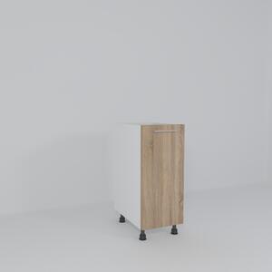 Corp Inferior Komodo Paula o usa cu amortizare stanga/dreapta, 300x510x820 mm, Pal Sonoma 18mm-MI2