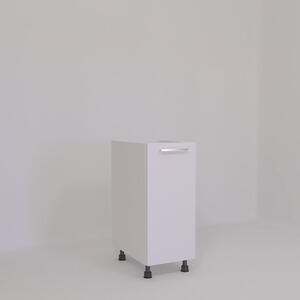 Corp Inferior Komodo Paula o usa cu amortizare stanga/dreapta, 300x510x820 mm, Pal Alb 18mm-MI2