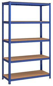 Raft metalic, Songmics, Albastru, 200x120x60 cm