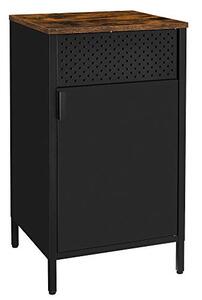 Dulap de depozitare, Songmics, Negru , 42.5x40x76 cm