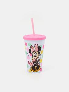 Sinsay - Cană reutilizabilă, cu pai Minnie Mouse - multicolor
