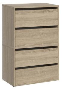 Odell Modo X2 comoda, 88x60x36 cm, sonoma