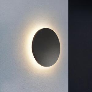 Lindby Lampa de exterior cu LED Selinel, negru, 23 cm, număr casă, Negru, Metal, Modern