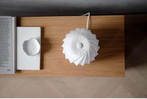Tom Rossau Lampa de masă ST906 Mini, albă, 19 cm, din hârtie, E27, Alb, Camera de zi / sufragerie, Hârtie / Carton, Scandinavă