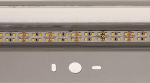 MCJ Aplică Mera LED, lățime 80 cm, aluminiu, 3.000K, Metalic, Hol, Metal, Modern