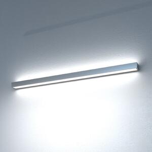 MCJ Aplică Mera LED, lățime 80 cm, aluminiu, 4.000K, Metalic, Hol, Metal, Modern