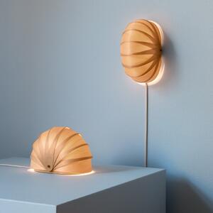 Tom Rossau Lampa de masă ST908, lemn mesteacăn natural, 19 cm, G9, Lemn, Camera de zi / sufragerie, Lemn, Scandinavă, Perete rotund