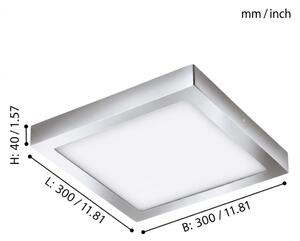 Eglo 98561 - Plafonieră LED RGBW dimabilă FUEVA-C LED/21W/230V BT IP44